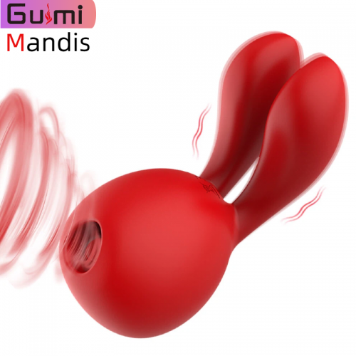 【GM-320】Bonnie Rabbit Sucking Vibrator 8 vibration modes 5 suction modes magnetic charging